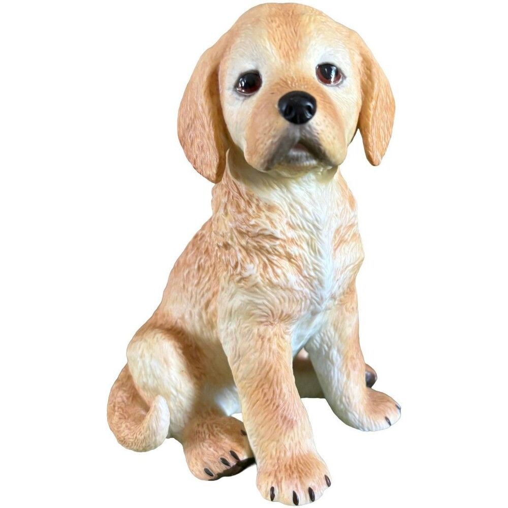 Lenox Porcelain Golden Retriever Puppy Dog Figurine Vintage 1996